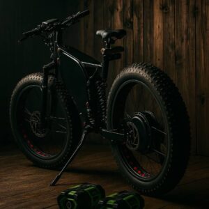 Customized Suspension 72V 3000W Electric Fat Tire MTB E-Bike