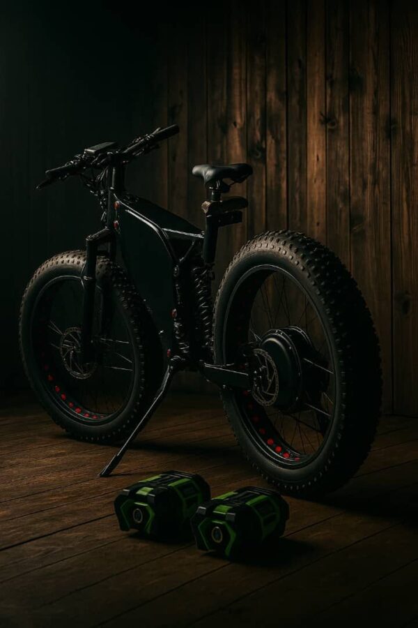 Customized Suspension 72V 3000W Electric Fat Tire MTB E-Bike